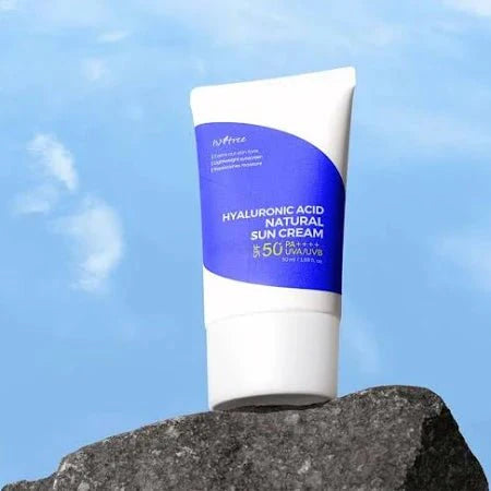 ISNTREE Hyaluronic Acid Natural Sun Cream SPF50+ PA++++ – Authentic Korean Sunscreen in Pakistan