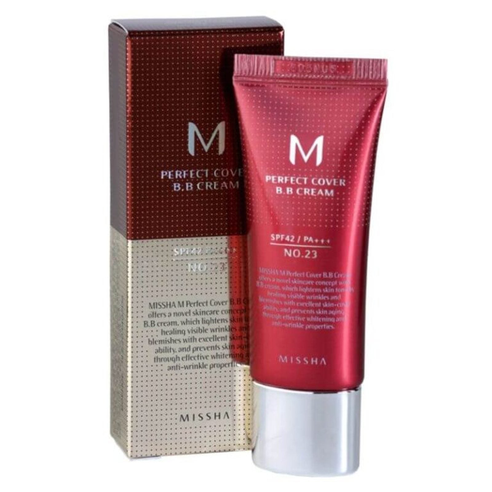 [MISSHA] M Perfect Cover BB Cream #23 20ml – Korean-skincare Pakistan