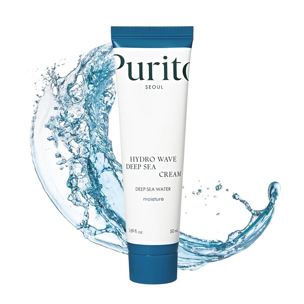 [PURITO SEOUL] Hydro Wave Deep Sea Cream 50ml – Hydrating Korean Moisturizer for Dry & Sensitive Skin | Authentic product in Pakistan